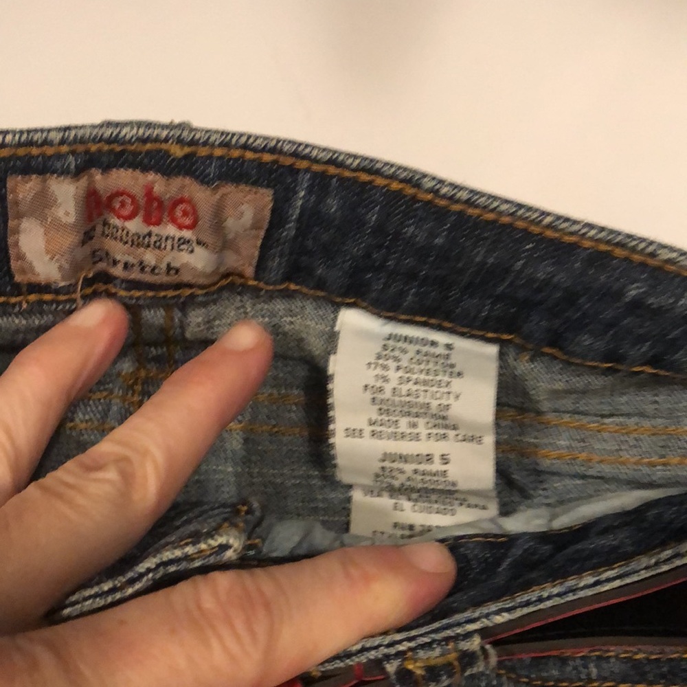 NOBO Jeans stretch flare Janelro wash. Size 5. - Picture 6 of 8